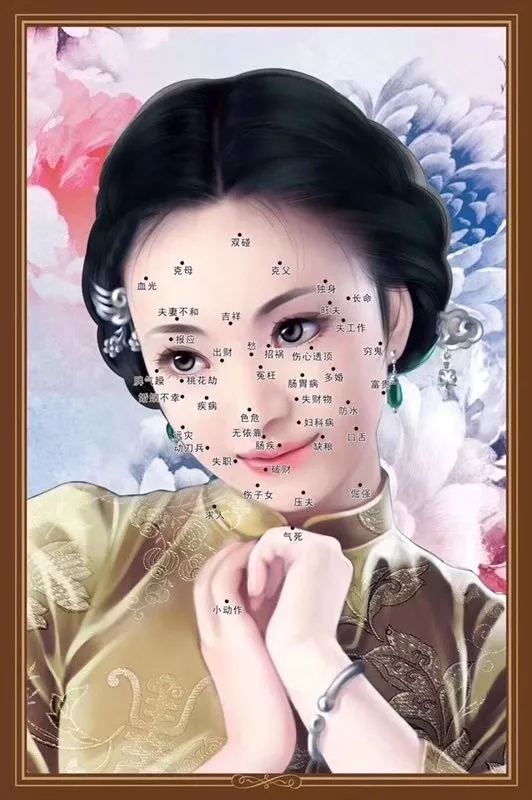 痣说人生脸上痣的位置与命运图解