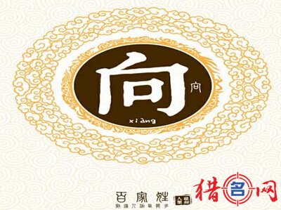 姓向的男孩取名大全图文
