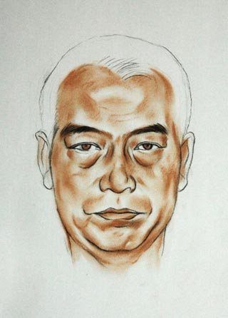 从凯歌的眉间看,有一根隐匿的纵纹(天柱纹),表示有强烈个性,对于利益