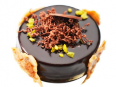 7月30日生日巧克力-巧克力果仁蛋糕(Fudge Nut Cake)