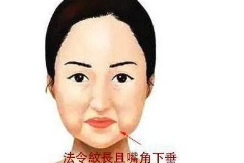 嘴角下垂面相命运如何