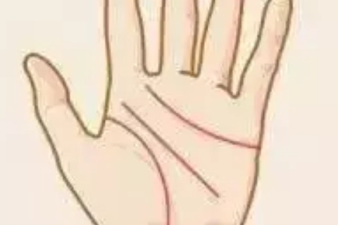 川字掌纹的女人手相