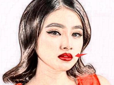 典型的小三面相分析