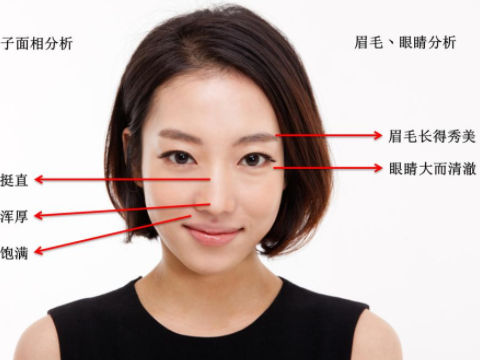 面相分析女人鼻子大代表什么