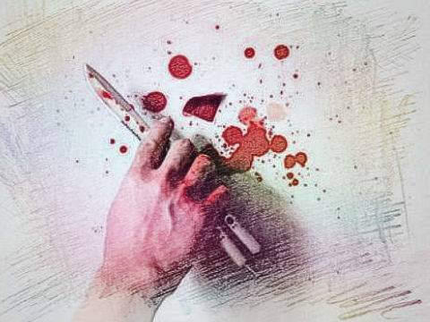 梦见用刀把人扎出血了